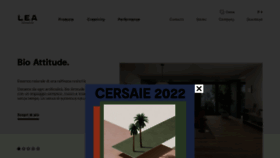 What Ceramichelea.it website looked like in 2022 (1 year ago)