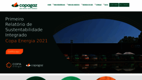 What Copagaz.com.br website looked like in 2022 (1 year ago)