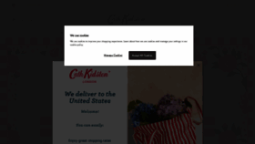 What Cathkidston.co.uk website looked like in 2022 (1 year ago)