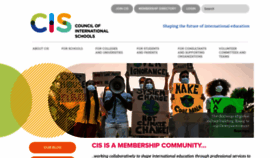 What Cois.org website looked like in 2022 (1 year ago)