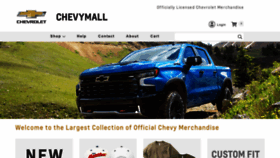 What Chevymall.com website looked like in 2022 (1 year ago)