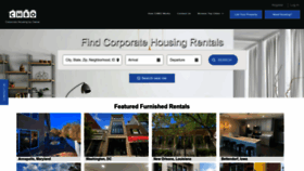 What Corporatehousingbyowner.com website looked like in 2022 (1 year ago)