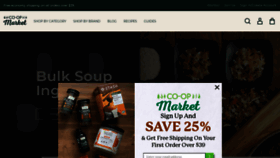 What Coopmarket.com website looked like in 2022 (1 year ago)