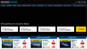 What Crucerosreservas.com.ar website looked like in 2022 (1 year ago)
