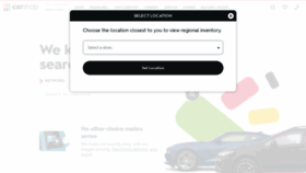 What Carshop.com website looked like in 2022 (1 year ago)