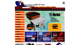 What Clay-king.com website looked like in 2022 (1 year ago)