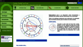 What Carta-natal.es website looked like in 2022 (1 year ago)