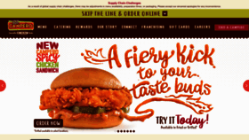 What Campero.com website looked like in 2022 (1 year ago)