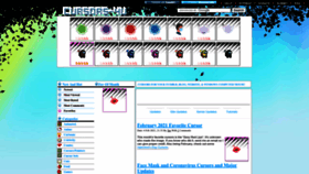 What Cursors-4u.com website looked like in 2022 (1 year ago)