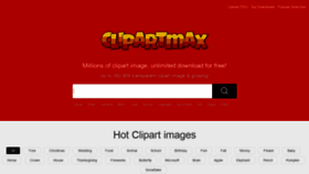 What Clipartmax.com website looked like in 2022 (1 year ago)