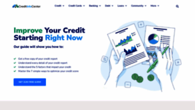 What Creditinfocenter.com website looked like in 2022 (1 year ago)