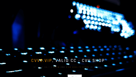 What Cvv2.vip website looked like in 2022 (1 year ago)