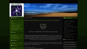 What Cape-eaprac.co.za website looked like in 2022 (2 years ago)
