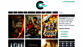 What Cine-calidad.is website looked like in 2022 (1 year ago)