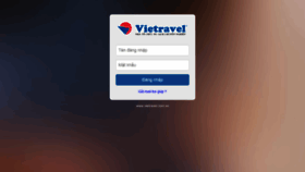 What Chamcong.vietravel.com website looked like in 2022 (1 year ago)