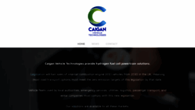 What Caigan.co.uk website looked like in 2022 (1 year ago)