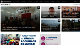 What Covasnamedia.ro website looked like in 2022 (3 years ago)