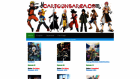 What Cartoonsarea.xyz website looked like in 2022 (1 year ago)