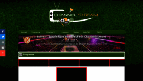 What Channelstream.es website looked like in 2022 (1 year ago)