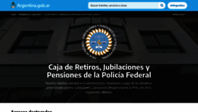 What Crjppf.gov.ar website looked like in 2022 (1 year ago)