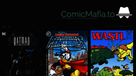 What Comicmafia.to website looked like in 2022 (1 year ago)