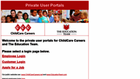 What Cccareers.net website looked like in 2022 (1 year ago)