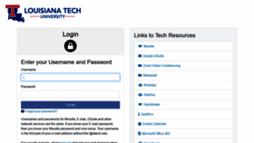 What Cas.latech.edu website looked like in 2022 (1 year ago)