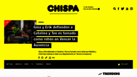 What Chispa.tv website looked like in 2022 (1 year ago)