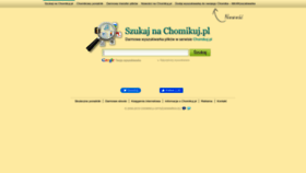 What Chomikuj-wyszukiwarka.eu website looked like in 2022 (1 year ago)