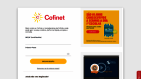 What Cofinet.pt website looked like in 2022 (1 year ago)