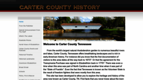 What Cartercountyhistory.com website looked like in 2022 (1 year ago)