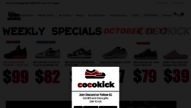 What Cocokick.vip website looked like in 2022 (2 years ago)