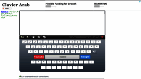 What Clavier-arab.org website looked like in 2022 (3 years ago)