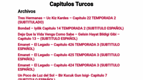 What Capitulosturcos.online website looked like in 2022 (1 year ago)