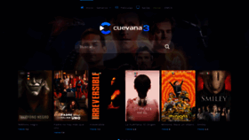 What Cuevana3.one website looked like in 2022 (1 year ago)