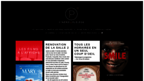 What Cinema-lapleiade.fr website looked like in 2022 (1 year ago)