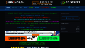 What Crdpro.cc website looked like in 2022 (1 year ago)