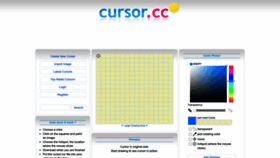 What Cursor.cc website looked like in 2022 (3 years ago)