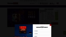 What Canvaschamp.in website looked like in 2022 (1 year ago)