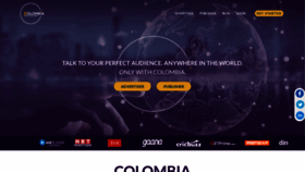 What Colombiaonline.com website looked like in 2022 (1 year ago)