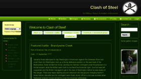What Clash-of-steel.co.uk website looked like in 2022 (1 year ago)