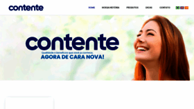 What Contente.com.br website looked like in 2022 (1 year ago)