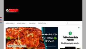 What Cocinarecetasfaciles.com website looked like in 2022 (1 year ago)