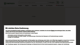 What Chefkoch.de website looked like in 2022 (1 year ago)