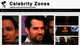What Celebrityzones.com website looked like in 2022 (1 year ago)
