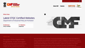 What Cmf.gov.in website looked like in 2022 (3 years ago)