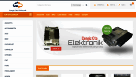 What Cengizotoelektronik.com website looked like in 2022 (1 year ago)