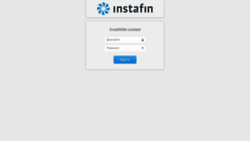 What Creditville.instafin.com website looked like in 2022 (1 year ago)