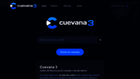 What Cuevana3.ai website looked like in 2022 (1 year ago)