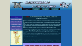 What Cartesiancartoons.com website looked like in 2022 (1 year ago)